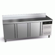Table réfrigérée négative adossée GN 1/1 profondeur 700 - 3 portes | Fagor - CCN-3G