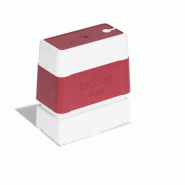 Brother PR1850R6P Pack de 6 Montures de Timbres ORIGINALES - 18x50mm - Couleur Rouge - PR1850R6P