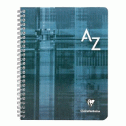 Clairefontaine Lot de 5 Répertoire Metric 17x22, 180p./90 feuilles 90 g/m² reliure intégrale, Séyès - 3329680899801