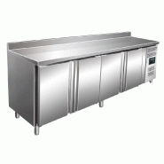 Comptoir réfrigéré Saro à 4 portes et rebord surélevé, modèle Kylia Gn 4200 Tn - SAR-323-1172_0