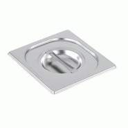 Couvercle inox pour bac GN 1/1