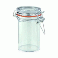 ECOLOMIQUE - 12 Pcs - Bocal plastique PS transparent rond - 80 ml, Diam: 4,8 cm, Hauteur: 7,6 cm - ECO210SEAL80 - transparent plastique ECO210SEAL80 ECOLOMIQUE - 12 Pcs - Bocal plastique PS transparent rond - 80 ml, Diam: 4,8 cm, Hauteur: 7,6 cm - ECO210SEAL80 - transparent plastique ECO210SEAL80
