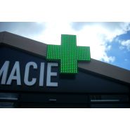 Enseigne pharmacie - plexi néon - a led