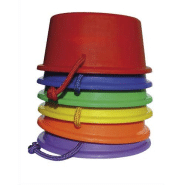 Lot de 6 plots diamètre 30cm, écartement réglable, emboîtables, pour créer un sentier