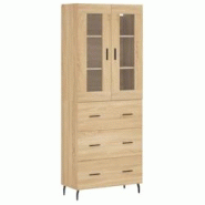 Helloshop26 - Buffet bahut commode armoire meuble de rangement organisateur cuisine salle de séjour salon haut sonoma 69,5 x 34 x 02_0034114 - 300021 Helloshop26 - Buffet bahut commode armoire meuble de rangement organisateur cuisine salle de séjour salon haut sonoma 69,5 x 34 x 02_0034114 - 300021