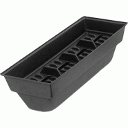 ITALCONCEPT Paquet De 3 Pcs Bac De Rangement Etiquettes 110 x 410 x 160mm - 3616350044846 ITALCONCEPT Paquet De 3 Pcs Bac De Rangement Etiquettes 110 x 410 x 160mm - 3616350044846