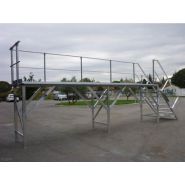 Passerelles spécifiques sur-mesure - Échelles Plus - Sorties frontale et latérale_1