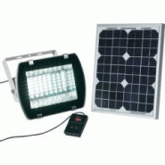 Projecteur solaire 54 led