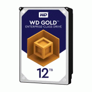 Western Digital Gold disque dur 12 To 7200 tr/min 256 Mo 3.5