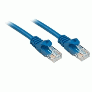 LINDY BASIC CÂBLE RÉSEAU CAT.6 U/UTP 10 M BLEU LINDY BASIC CÂBLE RÉSEAU CAT.6 U/UTP 10 M BLEU