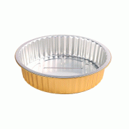 ECOLOMIQUE - 20 Pcs - Pot aluminium couleur - 2000 ml, Hauteur: 56 mm - ECO210LU2502000