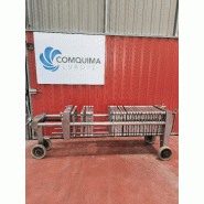 Filtre-presse khs orion c40/56 kg acier inoxydable 316_0