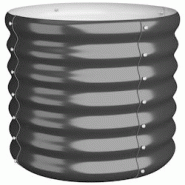 Helloshop26 - Jardinière bac lit surélevé plantes fleurs terrasse jardin acier enduit de poudre 40 x 40 x 36 cm anthracite 02_0038059 - 3000214041117 Helloshop26 - Jardinière bac lit surélevé plantes fleurs terrasse jardin acier enduit de poudre 40 x 40 x 36 cm anthracite 02_0038059 - 3000214041117
