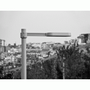 Lampadaire urbain Candela LED - 147W - 18296 lm - acier galvanisé - hauteur 10,2 m_1