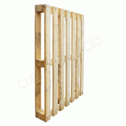 Palette standard légère - 800 X 1200 LG 6-7 planches - franche - Disponible en recyclée ou neuve Palette standard légère - 800 X 1200 LG 6-7 planches - franche - Disponible en recyclée ou neuve