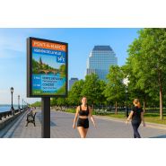 Panneau d'affichage lumineux LED - hauteur des caractères disponibles de 60 à 900 mm - aloes red - Anima_1