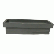 Plast&ampamp#039Up Rotomoulage Jardinière apparence pierre avec réserve d'eau 70l - GRIS CLAIR - gris 0669014882905 Plast&ampamp#039Up Rotomoulage Jardinière apparence pierre avec réserve d'eau 70l - GRIS CLAIR - gris 0669014882905