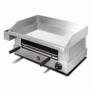 Romux® Plancha Électrique avec Toasteur Intégré - Plaque Lisse 50 cm en Acier Inoxydable - Grille-Pain Professionnel 2400 W Romux® Plancha Électrique avec Toasteur Intégré - Plaque Lisse 50 cm en Acier Inoxydable - Grille-Pain Professionnel 2400 W