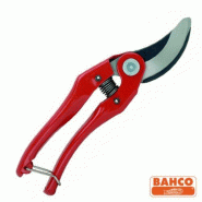 Sécateur traditionnel pour jardinier BAHCO P121-20 - robuste et adapté aux grandes mains