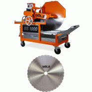 Scie électrique triphasée de maçon BS1000 + 1 disque BS30 Ø 1 000 mm - GOLZ - 02829002020+03963291000 Scie électrique triphasée de maçon BS1000 + 1 disque BS30 Ø 1 000 mm - GOLZ - 02829002020+03963291000