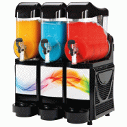 Slush machine, 3x 10 litres - colour black - VIRTUS - 0615402866903