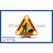 Triangle Triflash AK5 500 mm sans kit rabattable 2 faces classe 2 LEDWORK LWK0181S Triangle Triflash AK5 500 mm sans kit rabattable 2 faces classe 2 LEDWORK LWK0181S