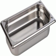 APS Récipient GN 1/3, haut. 4 cm, 1,5 L, en acier inox - argenté inox 81301