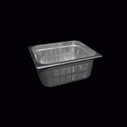 Bac Gastro Inox AISI 304 Perforé GN 1/2 H. 150 mm - Gastroland - 3701666001611 Bac Gastro Inox AISI 304 Perforé GN 1/2 H. 150 mm - Gastroland - 3701666001611