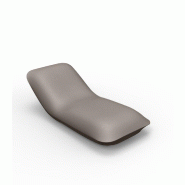 Chaise longue design PILLOW - tortora