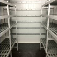 Clayettes d'étagères en aluminium