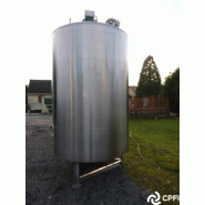 Cuve Pierre Guérin 4817 L - Inox 304L - Agitation centrale tripales - Motoréducteur 1,1 kW Cuve Pierre Guérin 4817 L - Inox 304L - Agitation centrale tripales - Motoréducteur 1,1 kW