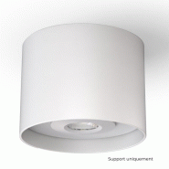 DECOCIEL Support installation saillie plafond béton - Coloris Blanc pour CANIS / DRACO / TWO - D001W - SOLUM DECOCIEL Support installation saillie plafond béton - Coloris Blanc pour CANIS / DRACO / TWO - D001W - SOLUM
