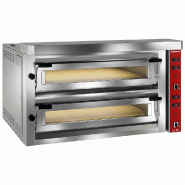 Diamond - Four électrique à pizzas "extra large", 2x 6 pizzas - réf. LFD-12L - gris AKS-LFD-12L
