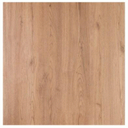 Emh Plateau de table 70x70 cm en chêne massif multicouche 30 mm – restaurant, café et hôtel - Bois massif PBM70X70X3NATCOCHDR