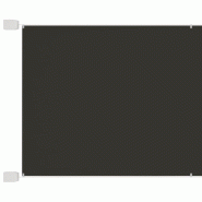 Helloshop26 - Auvent vertical 60x600 cm tissu oxford anthracite 02_0007515 - vert polyester 3000395024633