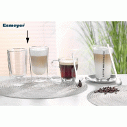 Jenaer Glas - Verre à Gobelet Xl - Gamme Hot'N Cool en Cristallin - Réf. 115903 - lot de 2 - transparent verre 115903 Jenaer Glas - Verre à Gobelet Xl - Gamme Hot'N Cool en Cristallin - Réf. 115903 - lot de 2 - transparent verre 115903