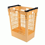 Manne à pain 180 litres - L.66 x P.46,2 x H.85 cm - Fabriqué en France - Norme contact alimentaire - Empilable et emboitable