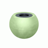 PLAST'UP ROTOMOULAGE Pot de fleurs sphérique xxl speranza 325l - VERTAMANDE - vert 0637962081718