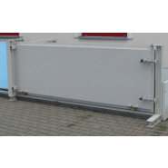 Portail / portillon anti-inondation coulissant - flo-gate jpc