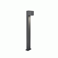 Potelet d'extérieur GU10  fonte d'aluminium anthracite - Trio - Roya - gris 4017807453232