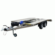 Remorque porte voiture-plateau - FULL ALUMINIUM - 4,50 X 2,10 M - 2700 KG - GALA TAURUS 4527_0