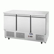 Table Réfrigérée Positive Compacte 3 portes 380L Atosa