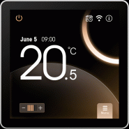 Thermostat numérique programmable HC 110 anthracite - HEATCOM - HC 55000515 Thermostat numérique programmable HC 110 anthracite - HEATCOM - HC 55000515