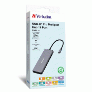 Verbatim cmh-14 hub pro multiports usb-c Verbatim cmh-14 hub pro multiports usb-c