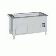 Bain marie à air pulsé - Cuve capacité 5 bacs GN1/1 Tournus Equipement 308975 Bain marie à air pulsé - Cuve capacité 5 bacs GN1/1 Tournus Equipement 308975