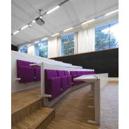Chaise de salle de conférence et d'auditorium à gradins hauts - HLA-Wall