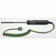 CHAUVIN ARNOUX - SK17 Capteur thermocouple K - Air ambiant, -50°C à +600°C - Poignée et cordon spirale