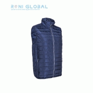 Gilet de travail anti-froid thermique en polyester 4 poches - KABA COVERGUARD - Marine ou Noir avec détails réfléchissants_0