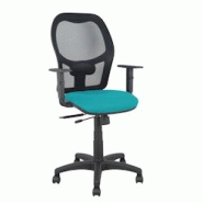 Piqueras y Crespo Silla Alocén traslack malla negra asiento bali turquesa brazos regulables - bleu multi-matériau 345TKM840B39B10CRN Piqueras y Crespo Silla Alocén traslack malla negra asiento bali turquesa brazos regulables - bleu multi-matériau 345TKM840B39B10CRN