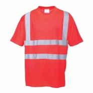 Portwest - Tee-shirt manches courtes en maille nid d'abeilles HV Rouge Taille M - M rouge polyester 5036108201181 Portwest - Tee-shirt manches courtes en maille nid d'abeilles HV Rouge Taille M - M rouge polyester 5036108201181